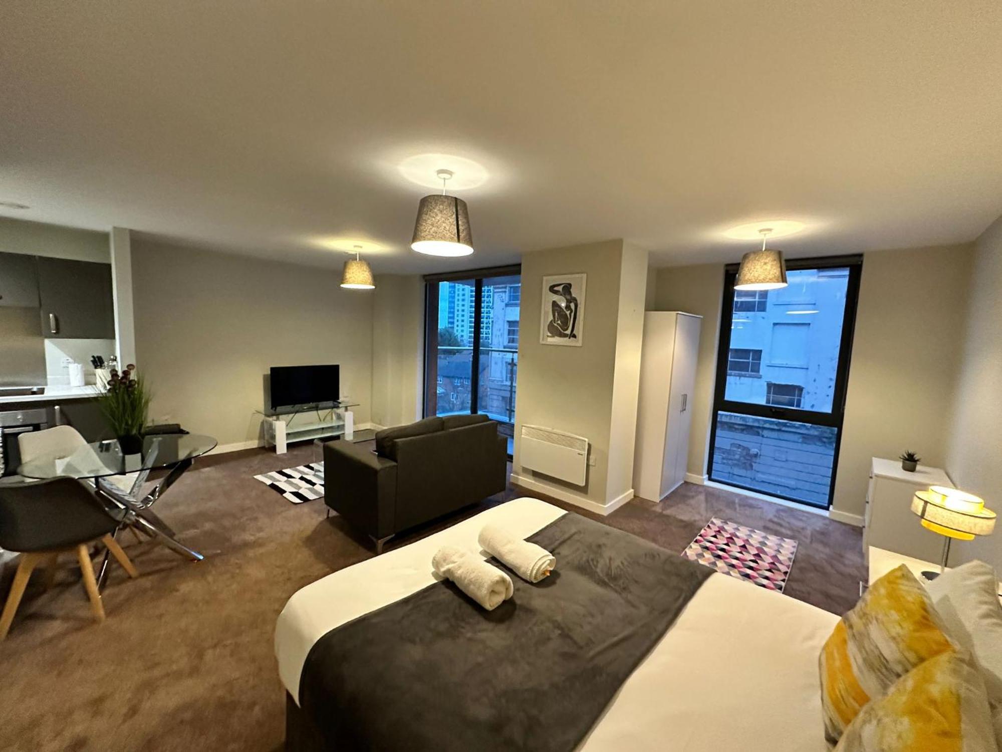 Adelphi Wharf Apartments By Beehosting Manchester Extérieur photo